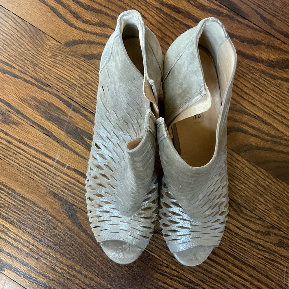 Paul Green Women's Open-Toe Woven Booties